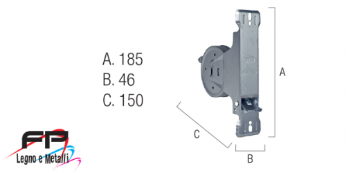 Avvolgitore interasse 165